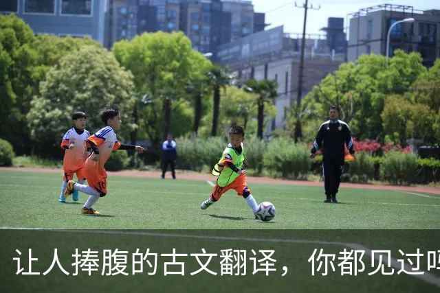 让人捧腹的古文翻译，你都见过吗？